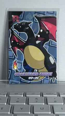 Shiny Charizard - Cracked Ice Holo - Team Rocket Card Database - Pokemon Card - Image 1