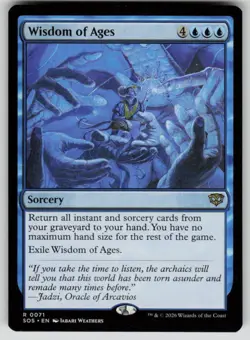 Wisdom of Ages Rare Secrets of Strixhaven 71 MTG Near Mint 2026 - Image 1