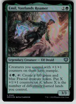 Emil, Vastlands Roamer Foil Uncommon Secrets of Strixhaven 146 MTG NM 2026 - Image 1