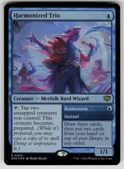 Harmonized Trio Foil Rare Secrets of Strixhaven 52 MTG Near Mint 2026 - Image 1