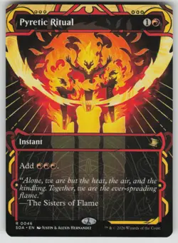 Pyretic Ritual Rare Secrets of Strixhaven: Mystical Archive 46 MTG NM 2026 - Image 1