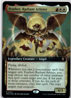 Feather, Radiant Arbiter (Extended Art) Foil M Commander: Murders at Karlov Mano - Image 1