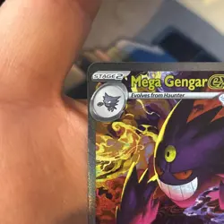 Pokemon TCG Mega Gengar Ex 284/217 Special Illustration Rare SIR Ascended Heroes - Image 5