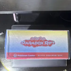 Pokemon Paradox Rift ETB Pokemon Center Exclusive Roaring Moon - Image 2