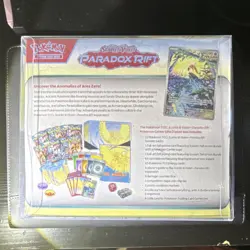 Pokemon Paradox Rift ETB Pokemon Center Exclusive Roaring Moon - Image 4