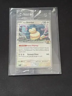 Pokemon TCG Hop's Snorlax 117/159 Journey Together Asia Exclusive Promo - SEALED - Image 1