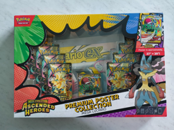 Pokemon Mega Evolution Ascended Heroes Mega Lucario EX Premium Poster Collection - Image 1