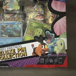Pokemon TCG Ascended Heroes First Partners Deluxe Pin Collection - New & Sealed - Image 2