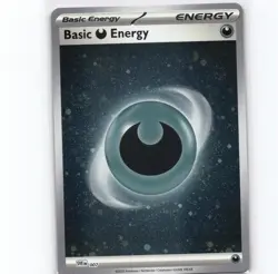 Basic Darkness Energy (Reverse Holofoil) Common SV: Shrouded Fable 7 NM Pokemon - Image 1