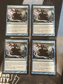 MTG - MISDIRECTION, *Full Playset*, Conspiracy, 2014, NM, Reg. Rare, (sept25') - Image 1