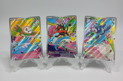 First Partner Illustration Collection Series 1 Gen 7 Alola Starters Pokemon TCG - Image 1