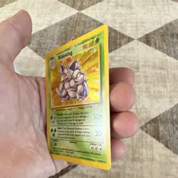 Pokemon TCG Nidoking 11/102 Base Set Holo Rare Unlimited Stage 2 90 HP 1999-2000 - Image 4