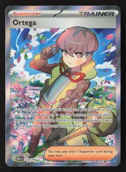 Ortega Ultra Rare Holofoil OBF 219/197 NM Pokemon TCG - Image 1