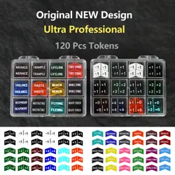 Set 120X MTG Keyword Counters Tokens for Magic The Gathering Gaming Accessoies - Image 2