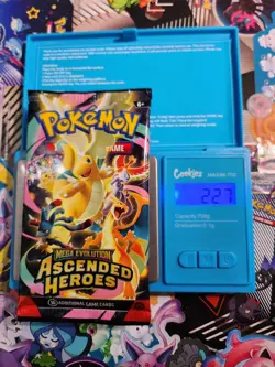 EXTREMELY HEAVY! 22.7g GOD PACKUUU Ascended Heroes Pokemon TCG Booster (SEALED) - Image 1