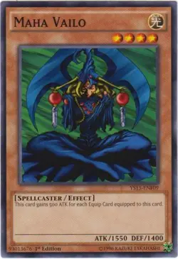 Maha Vailo - YS15-ENF09 - Common - 1st Edition Lightly Played Starter Deck: Dark - Image 1