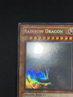 Yugioh Rainbow Dragon TAEV-EN006 1st Edition Ghost Rare - Image 4
