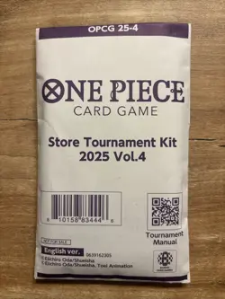 One Piece Card Game Store Tournament Kit 2025 Vol.4 Sealed English - Image 1