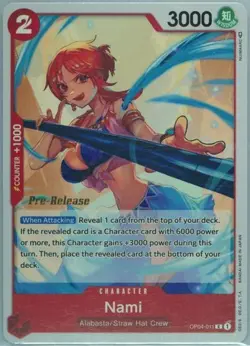 One Piece Card Game - New & Sealed OP04 Pre-Release Pack (2 Cards) English - Image 2