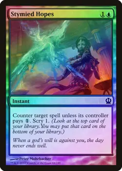 Stymied Hopes FOIL Theros NM Blue Common MAGIC THE GATHERING MTG CARD ABUGames - Image 1