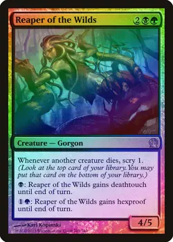 Reaper of the Wilds FOIL Theros NM Black Green Rare MAGIC MTG CARD ABUGames - Image 1