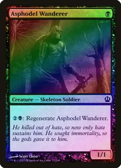 Asphodel Wanderer FOIL Theros NM Black Common MAGIC GATHERING CARD ABUGames - Image 1