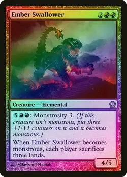 Ember Swallower FOIL Theros NM Red Rare MAGIC THE GATHERING MTG CARD ABUGames - Image 1