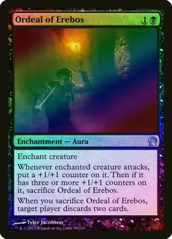Ordeal of Erebos FOIL Theros NM Black Uncommon MAGIC GATHERING CARD ABUGames - Image 1