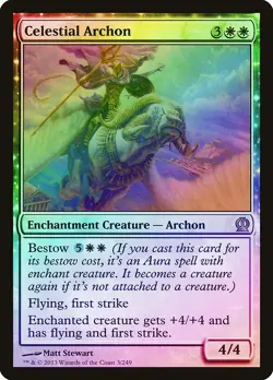 Celestial Archon FOIL Theros NM White Rare MAGIC THE GATHERING CARD ABUGames - Image 1