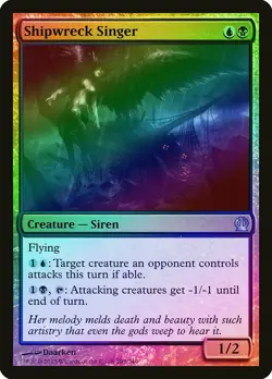 Shipwreck Singer FOIL Theros NM Blue Black Uncommon MAGIC MTG CARD ABUGames - Image 1