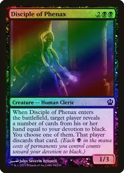Disciple of Phenax FOIL Theros NM Black Common MAGIC GATHERING CARD ABUGames - Image 1