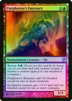 Purphoros's Emissary FOIL Theros NM Red Uncommon MAGIC GATHERING CARD ABUGames - Image 1