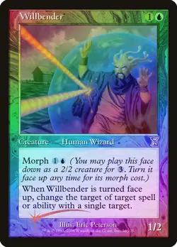 Willbender FOIL Time Spiral - Timeshifted NM Blue Special MAGIC CARD ABUGames - Image 1