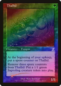 Thallid FOIL Time Spiral - Timeshifted PLD Green Special MAGIC CARD ABUGames - Image 1