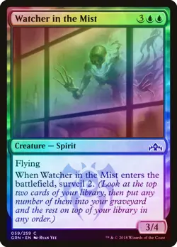 Watcher in the Mist FOIL Guilds of Ravnica NM Blue Common MAGIC CARD ABUGames - Image 1