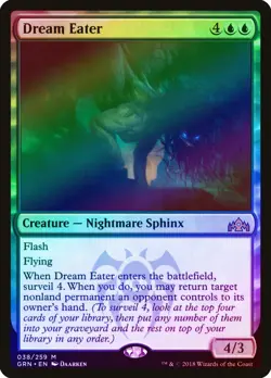 Dream Eater FOIL Guilds of Ravnica NM Blue Mythic Rare MAGIC MTG CARD ABUGames - Image 1