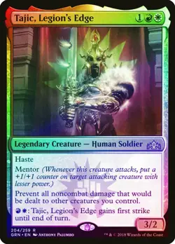 Tajic, Legion's Edge FOIL Guilds of Ravnica NM White Red Rare CARD ABUGames - Image 1
