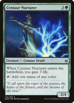 Centaur Nurturer FOIL War of the Spark NM Green Common MAGIC MTG CARD ABUGames - Image 1