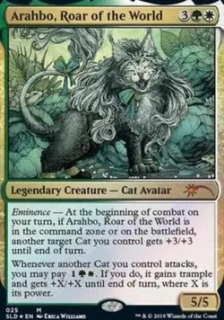 1 x Arahbo, Roar of the World - Foil - Secret Lair - NM-Mint - MTG - Image 1
