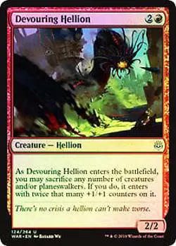Devouring Hellion FOIL War of the Spark NM Red Uncommon MAGIC CARD ABUGames - Image 1