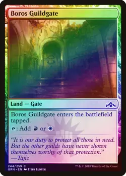 Boros Guildgate (244) FOIL Guilds of Ravnica NM Land Common CARD ABUGames - Image 1