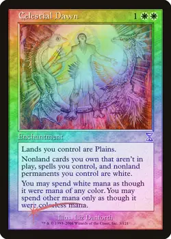 Celestial Dawn FOIL Time Spiral - Timeshifted HEAVILY PLD Special CARD ABUGames - Image 1