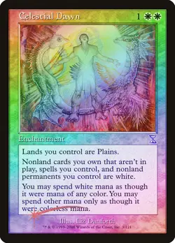 Celestial Dawn FOIL Time Spiral - Timeshifted PLD White Special CARD ABUGames - Image 1