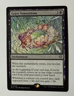 Grave Venerations 9: Lorwyn Eclipsed Commander Near Mint ECC MTG - Image 1