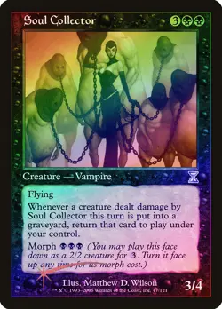 Soul Collector FOIL Time Spiral - Timeshifted PLD Black Special CARD ABUGames - Image 1