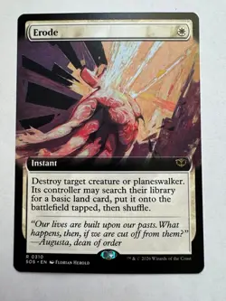 Magid (mtg): Erode (Extended Art) Secrets of Strixhaven - Image 1