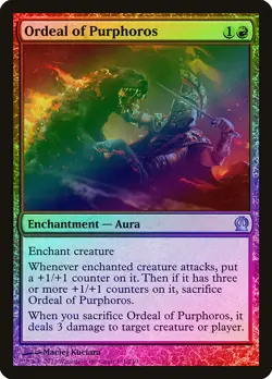 Ordeal of Purphoros FOIL Theros NM Red Uncommon MAGIC GATHERING CARD ABUGames - Image 1