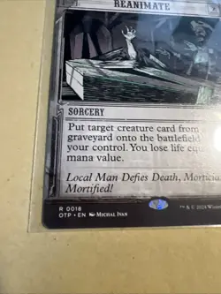 MTG Reanimate OTP 0018 R NM Regular - Image 3