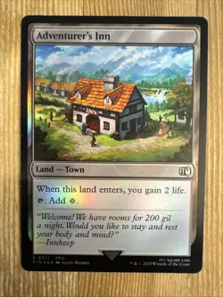 Adventurer's Inn - Foil Final Fantasy MTG - Image 1