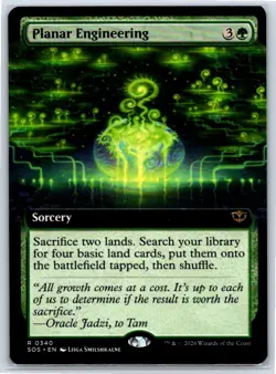 Planar Engineering (Extended Art) Secrets of Strixhaven 340 Regular MTG Card NM - Image 1